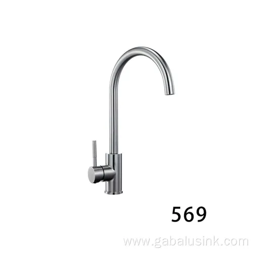 SUS304 Stainless Pressed Single Bowl Kitchen Sink